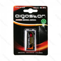 AIGOSTAR 185626 PILA ALKALINE 6LR61 9V