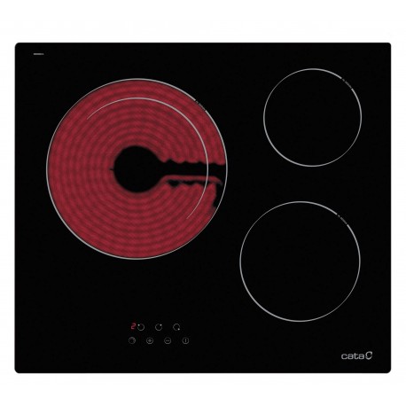 CATA TDN603 PLACA VITROCERAMICA 3F.