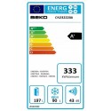 BEKO CN232220X FRIGORIFICO COMBI 185 CM