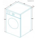 EDESA EWF1610WH LAVADORA 10KG 1600 BLANC