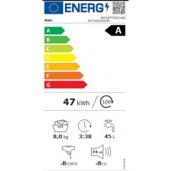 BEKO BM3WFT3821WB LAVADORA