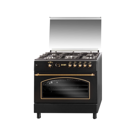 SVAN SVK9561FN COCINA DE 5 FUEGOS NEGRA