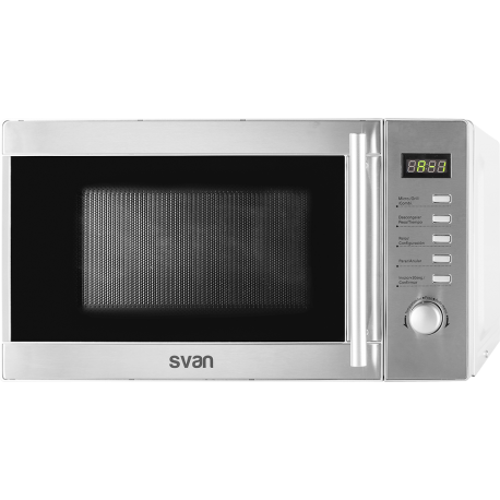 SVAN SVMW720GXD MICROONDAS INOX 20L NEGRO