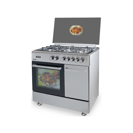 SVAN SVK059060GBI COCINA DE 5 FUEGOS INOX