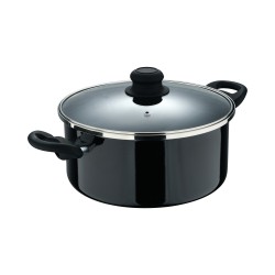 SAN IGNACIO SG5538BK CACEROLA CON TAPA 24CM