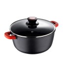 BERGNER BG30115BK CACEROLA 24X105CM CON
