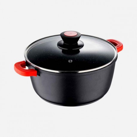 BERGNER BG30114BK CACEROLA 20X90CM CON