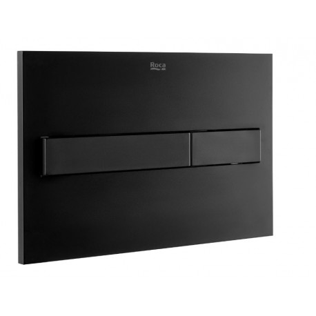 ROCA 890188206 PLACA DE ACCIONAMIENTO PL7A DUAL MATT BLACK