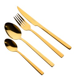 BERGNER BG45143GD SET 24PC CUBERTERIA AC