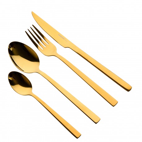 BERGNER BG45143GD SET 24PC CUBERTERIA AC