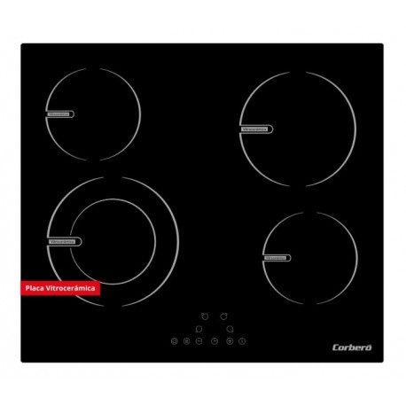 CORBERO CCVG8422 PLACA VITROCERÁMICA 60