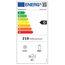 LG GBBSJ20DSWOUTLE FRIGORIFICO COMBI