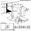 AEG FSB31600Z LAVAVAJILLAS INTEGRABLE