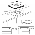 AEG IKB63405FB PLACA INDUCCION 3F