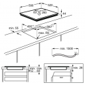 AEG IKB63341FB PLACA INDUCCION 3F