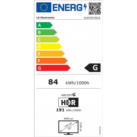 LG OLED55C5ELBOUTL TELEVISOR 55