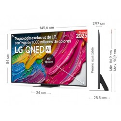 LG 65QNED81A6AOUTL TELEVISOR 65" SMART TV 4K QNED