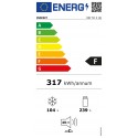 INDESIT XI8T1IX FRIGORIFICO COMBI 190CM