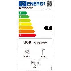 ASPES AC185607ENFDX FRIGORÍFICO COMBI