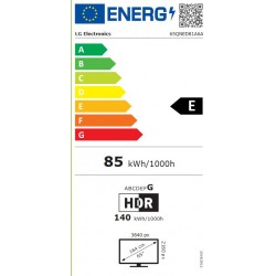 LG 65QNED81A6AOUTL TELEVISOR 65" SMART TV 4K QNED
