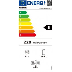 KONEN COKO18055NFW27 CONGELADOR VERTICAL
