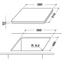 WHIRLPOOL ACM860BF PLACA INDUCCION 3F