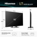 HISENSE 55U7Q TELEVISOR 55