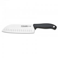 3 CLAVELES BGEU3188 CUCHILLO SANTOKU 18C