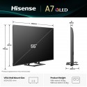 HISENSE 55A7Q TELEVISOR 55