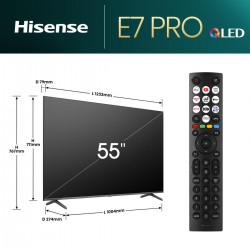 HISENSE 55E7NQPRO TELEVISOR 55