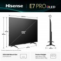 HISENSE 55E7QPRO TELEVISOR 55