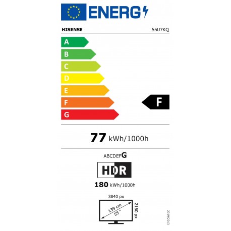 Hisense 55U7kq Televisor 55" 4K Ultra Hd Smart Tv – imagen 2