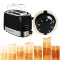 AIGOSTAR 501198 TOSTADOR NEGRO 850W 7 NIVELES DE TOSTADO