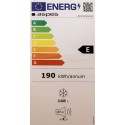 ASPES CONGELADOR VERTICAL ACV145502E 165L, CLASE E