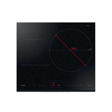 SAMSUNG PLACA INDUCCIÓN NZ63C4036GKU1 3 ZONAS, 7.4KW, WI-FI