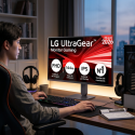 MONITOR GAMING LG ULTRAGEAR 27G414B-B OUTLET FHD 144HZ IPS