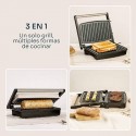 MELLERWARE HOTTY GRILL ELÉCTRICO 2200W COCINA VERSÁTIL Y RÁPIDA