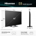 HISENSE 65E8Q TELEVISOR 65