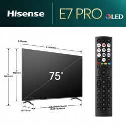 HISENSE 75E7NQPRO TELEVISOR 75