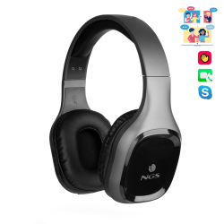 NGS ARTICASLOTHGRAY AURICULARES INALÁMBRICO COMPATIBLE CON BLUETOOTH 5.0 - MICRÓFONO/ 10 HRS BATERÍA