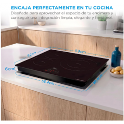 MIDEA MIH720T239K0 PLACA INDUCCION 3F
