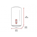 MIDEA D8015FA5 TERMO ELÉCTRICO