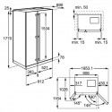 ELECTROLUX EAL6240AOU SIDE BY SIDE AMERICANO 622L A+