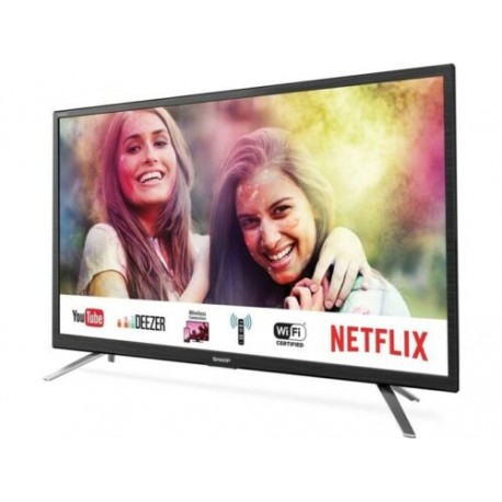 SHARP LC24CHG6132E TELEVISOR 24" LED HD Ready Smart TV. Sistema operativoAquos Net+