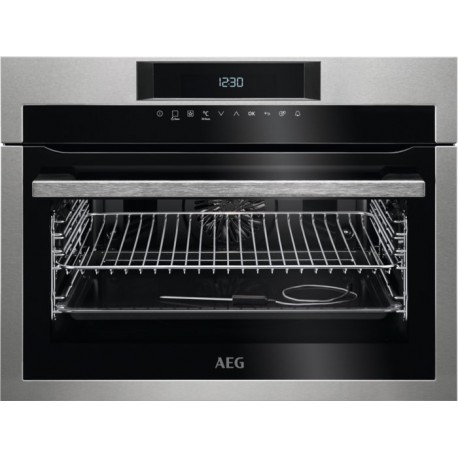 AEG KPE742220M HORNO acero inoxidable, clasificación energética: A +, limpieza pirolítica.