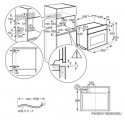 AEG KMK721000W HORNO Inox antihuellas, temperatura 30 - 230ºC