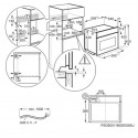 AEG KMK721000W HORNO Inox antihuellas, temperatura 30 - 230ºC