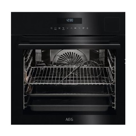 AEG BSE792320B HORNO VAPOR 20 funciones (4 a Vapor) Sonda Térmica, Control Táctil Cristal Negro, Clase A+