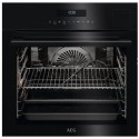 AEG BSE792320B HORNO VAPOR 20 funciones (4 a Vapor) Sonda Térmica, Control Táctil Cristal Negro, Clase A+