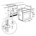 AEG BPK555320M HORNO 2 ciclos de pirólisis y 10 funciones inox, clase A